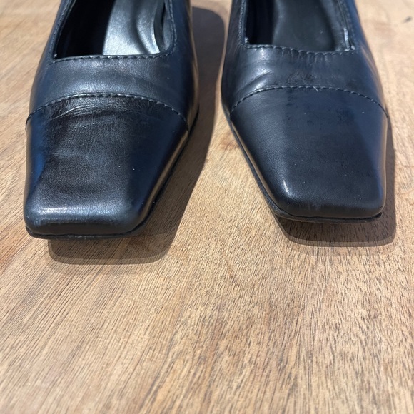 VINTAGE GUCCI LEATHER SHOES SIZE 8 1/2B - Picture 3 of 11